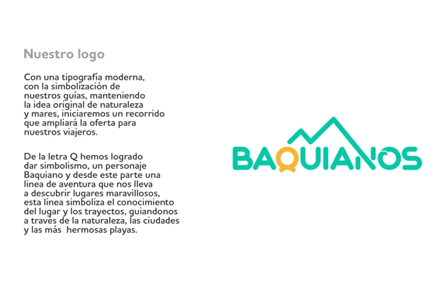 El concepto del logotipo — Baquianos