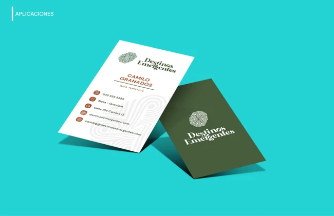 Tarjetas — Destinos Emergentes