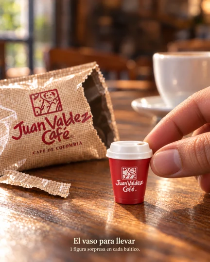 El vaso para llevar
