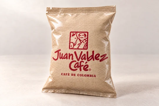 El empaque: plástico con textura estampada