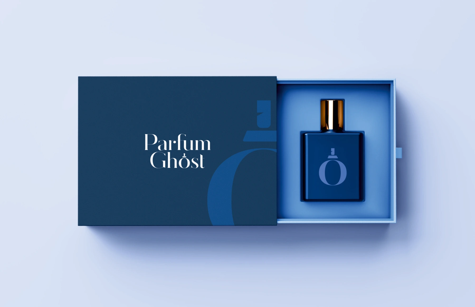 Botella y empaque — Parfum Ghost