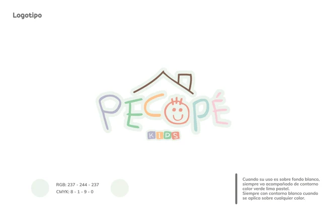 Una firma con sonrisa — Pecopé Kids