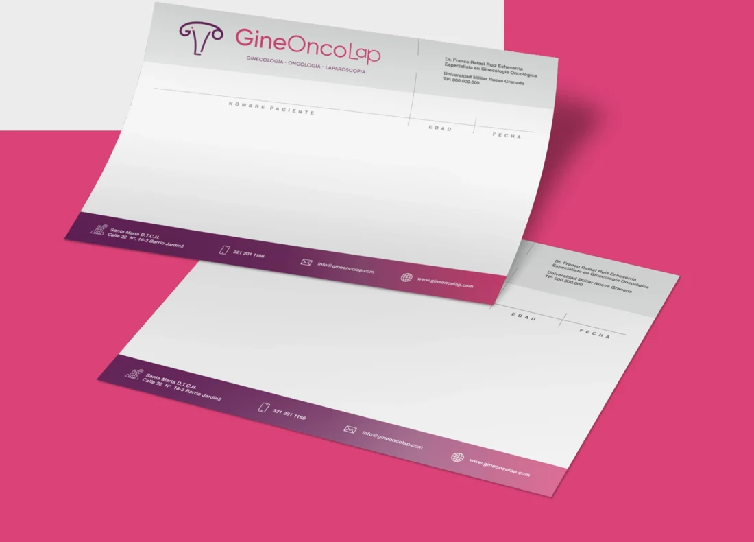 Papelería médica — GineOncoLap