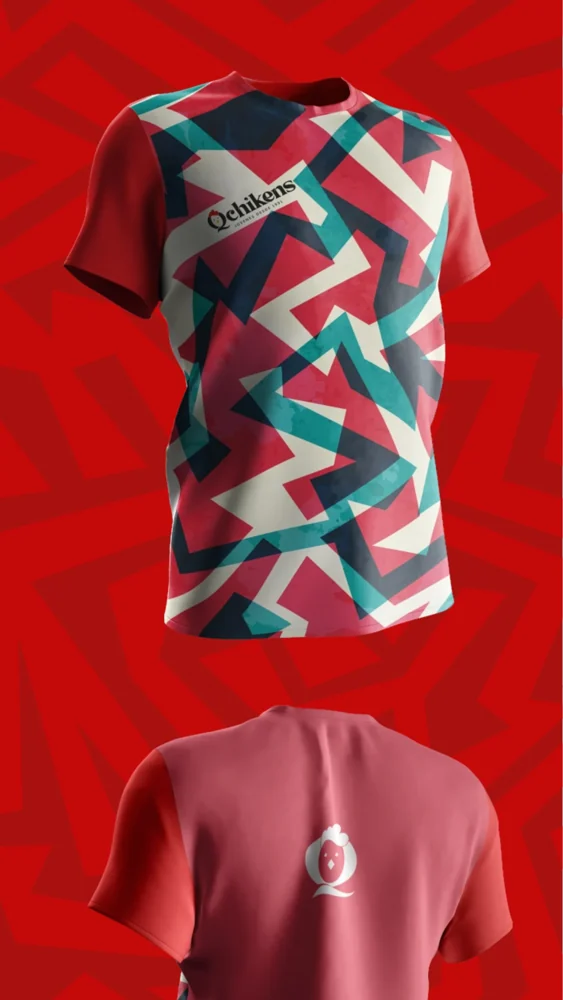 Prendas de Qchikens, edición roja