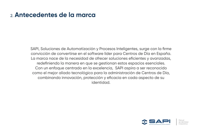 Antecedentes de marca — SAPI