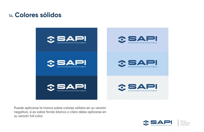 Versiones en color — SAPI