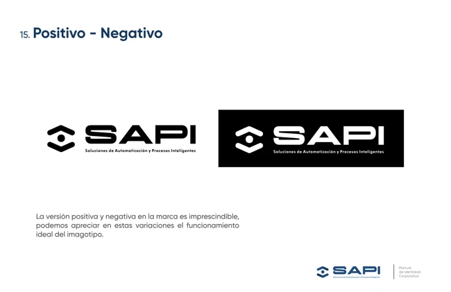Positivo y negativo — SAPI