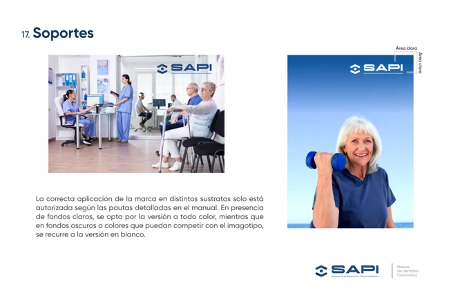 Identidad sobre imágenes — SAPI