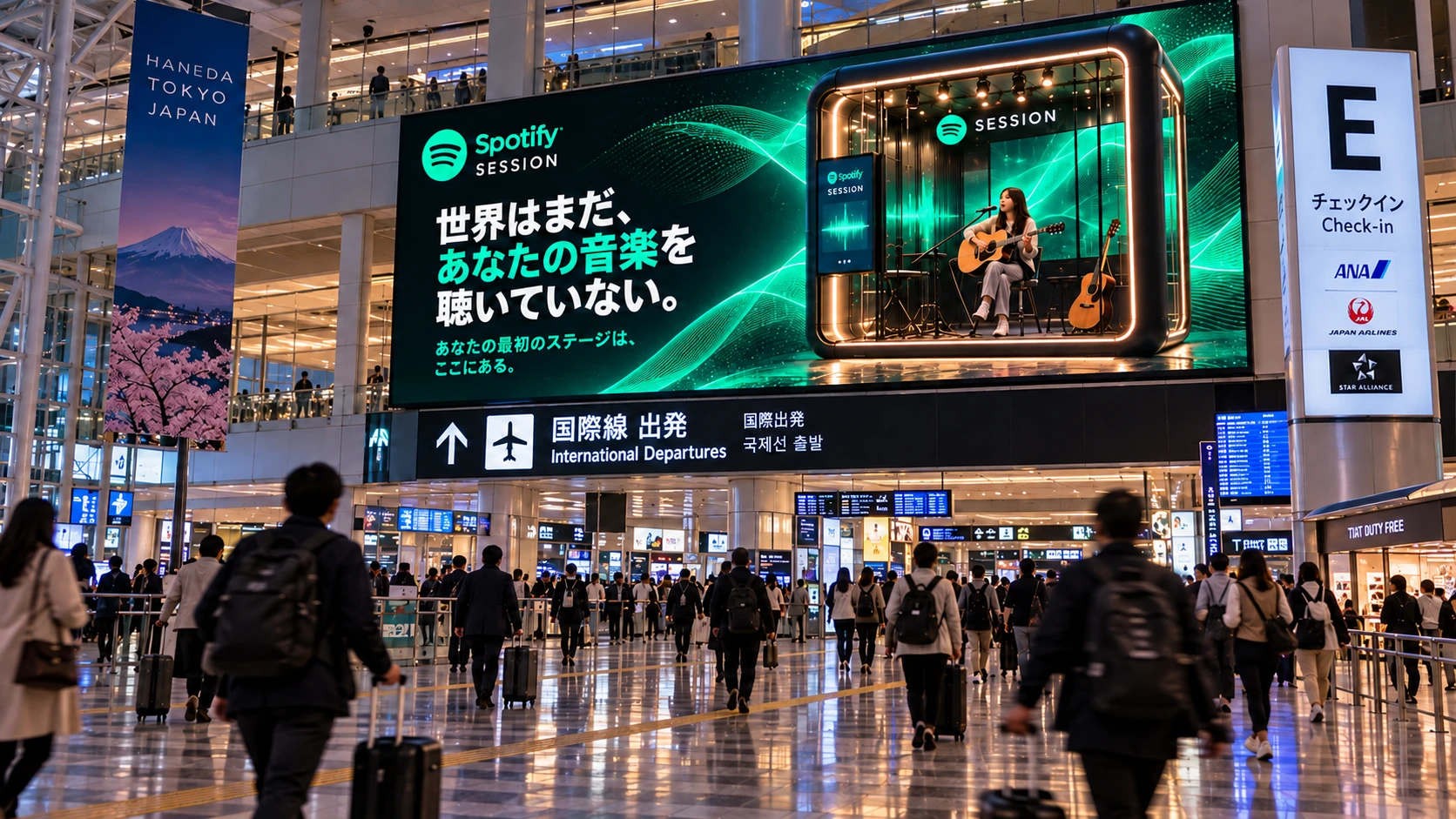 La propuesta en Haneda