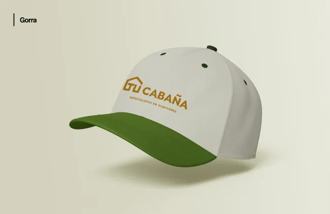 Aplicación en gorra — Tu Cabaña