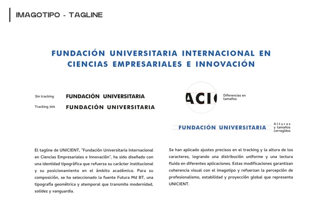 Descriptor institucional — manual UNICIENT