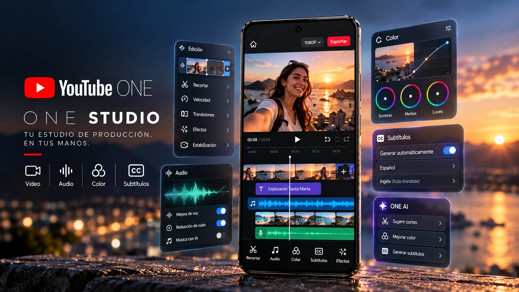 ONE Studio: de la toma a la edición